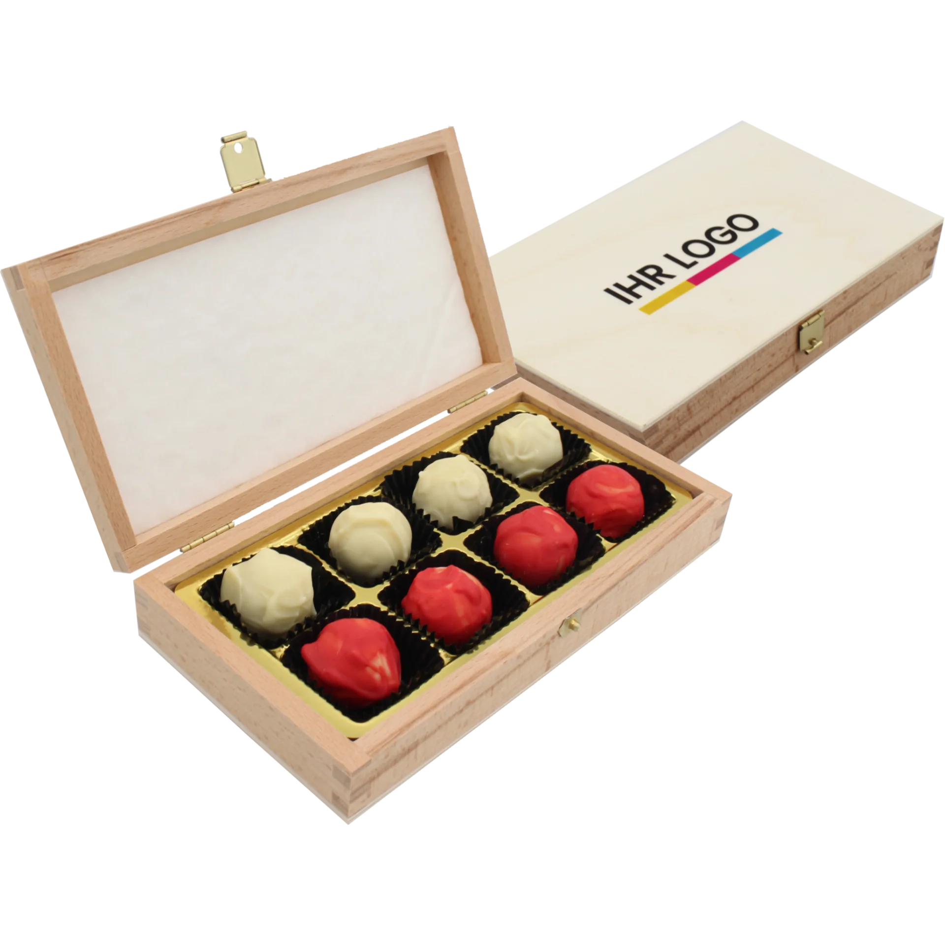 8er Pralinenholzbox