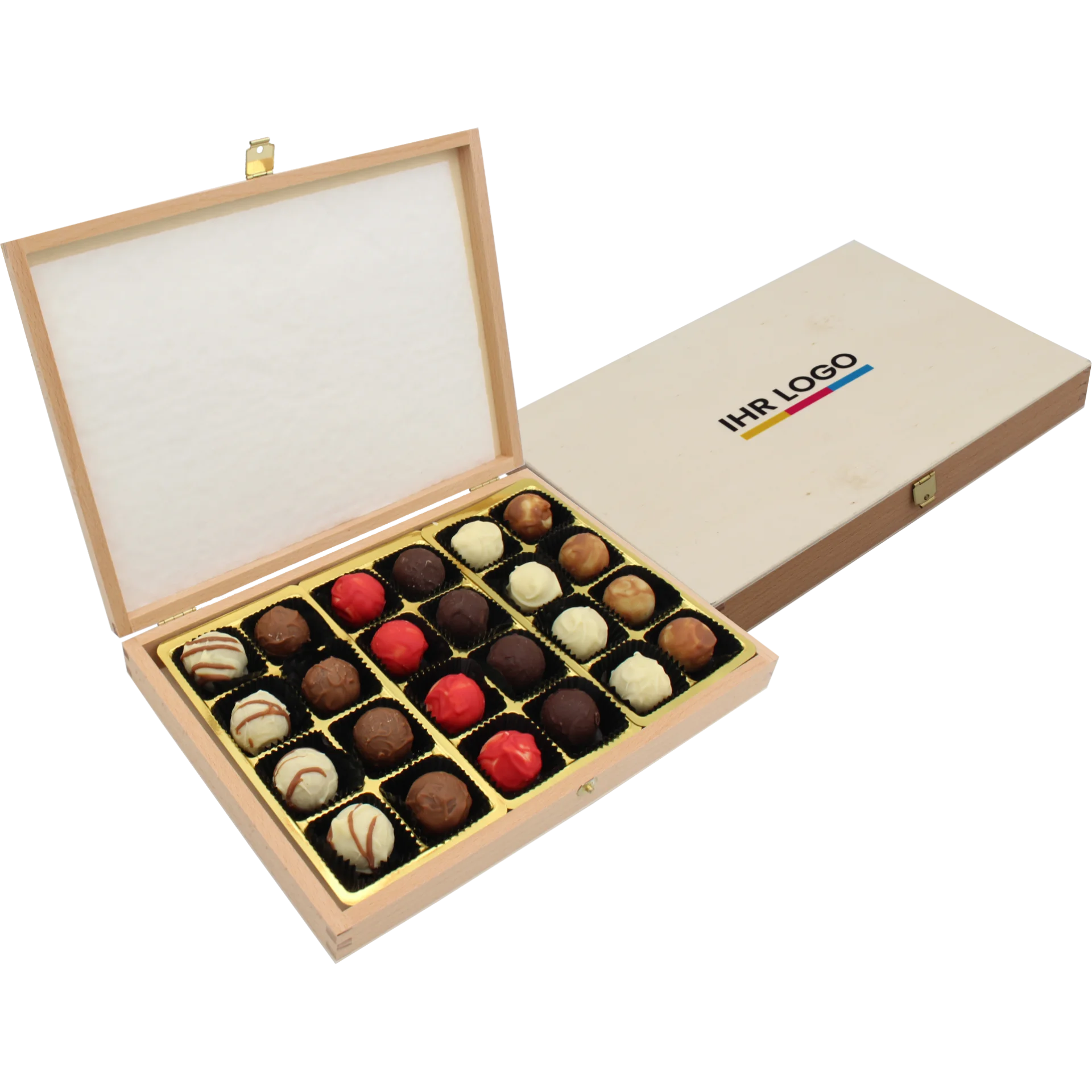 24er Pralinenholzbox